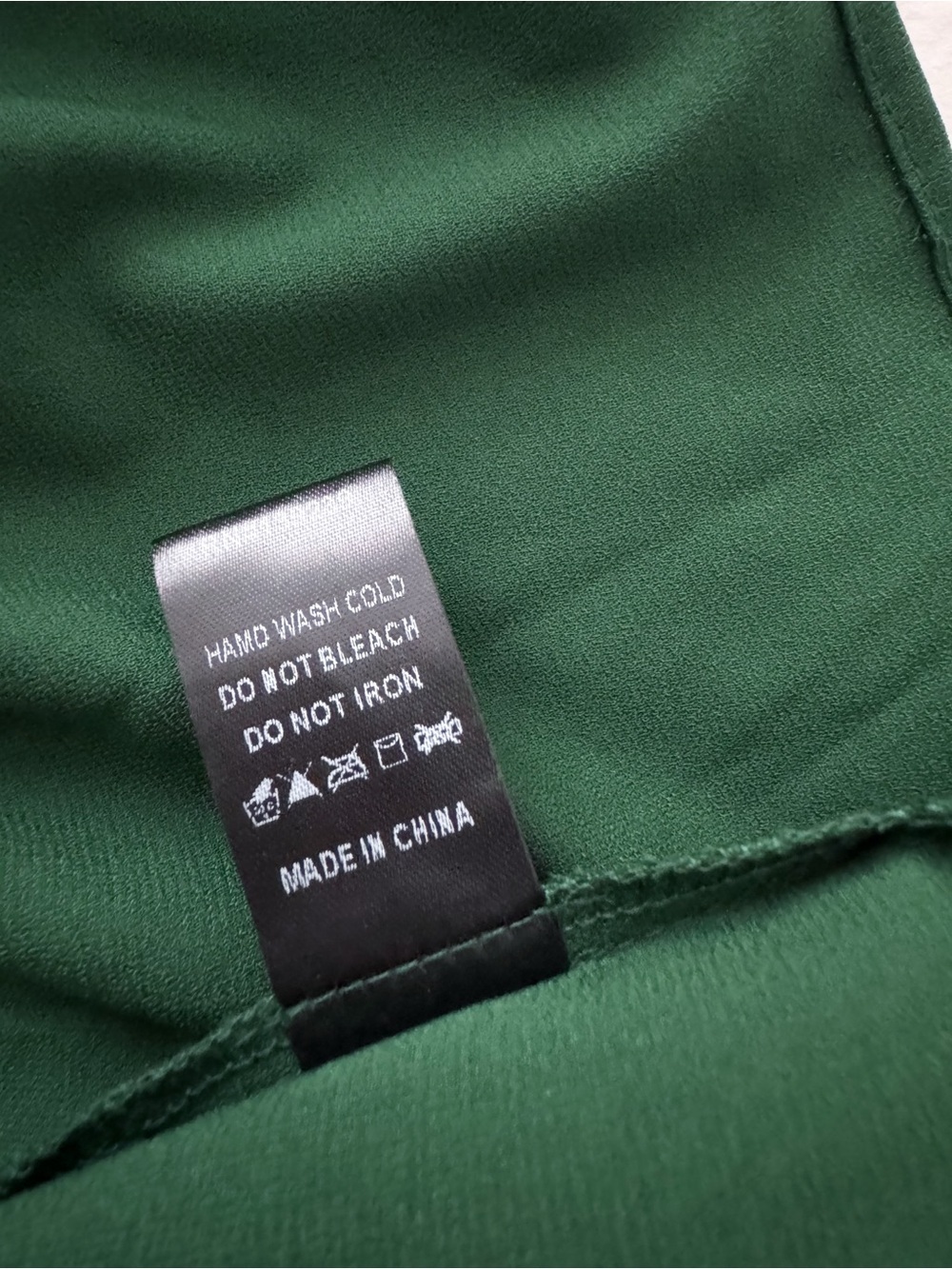 Pomander Place Tuckernuck Hunter Green Crepe Kenzo Dress - Picture 11 of 13